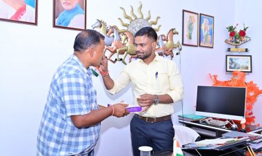 भाजपा मंडल अध्यक्ष बने दिग्गज आदिवासी नेता भगत सिंह.भाजपाई में खुशी की लहर