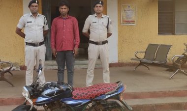 हत्या कारित कर फरार आरोपी को जयपुर राजस्थान तरफ से किया गिरफ्तार थाना अकलतरा पुलिस की कार्यवाही