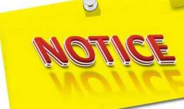 बड़ी खबर: कलेक्टर जशपुर, ने लापरवाही बरतने पर बगीचा बी.एम. ओ. सुनील लकड़ा को जारी किया स्पष्टीकरण" SSP ने जांच करने वाले उप निरीक्षक को जारी किया नोटिस.... पढ़िए पूरी खबर