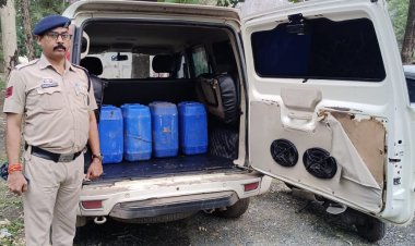 थाना बलौदा क्षेत्र में स्कार्पियों वाहन से 120 लीटर डीजल किया गया है बरामद थाना बलौदा पुलिस की त्वरित कार्यवाही