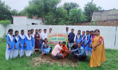 शास. उच्च. माध्य. विद्यालय धाराशिव (रो.) मे वृक्षारोपण का हुआ आयोजन