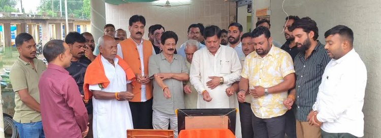 श्यामा प्रसाद मुखर्जी की पुण्यतिथि पर भाजपा जशपुर द्वारा मंडल स्तरीय श्रद्धांजलि कार्यक्रम आयोजित