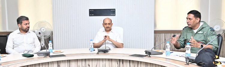 राज्योत्सव पर वायु सेना का होगा शौर्य प्रदर्शन,अपर मुख्य सचिव श्री सुब्रत साहू ने ली अधिकारियों की बैठक