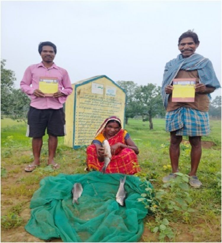 किशोरी अमृत सरोवर बना खुशहाली का स्रोत, 20 साल पुराने तालाब का कायाकल्प, सिंचाई और मछलीपालन से बदल रही है ग्रामीणों की जिंदगी