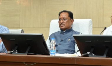 CM विष्णुदेव साय ने ली विभागीय सचिवों की मैराथन बैठक:–पारदर्शिता,जवाबदेही और विकास पर फोकस