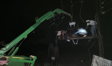 सीएम कैंप कार्यालय की त्वरित पहल से ग्राम अंकिरा और भगोरा के ट्रांसफार्मर बदला गया