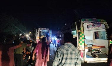 सड़क दुर्घटना में घायलों को मिली एलएस एंबुलेंस की सहायता, मुख्यमंत्री विष्णुदेव साय ने उपलब्ध कराई है यह सुविधा, सड़क दुर्घटना में घायलों का बना जीवन रक्षक.......