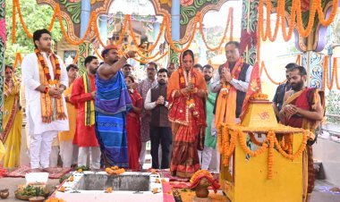 मुख्यमंत्री श्री विष्णुदेव साय ने महाप्रभु श्री जगन्नाथ का लिया दर्शन लाभ