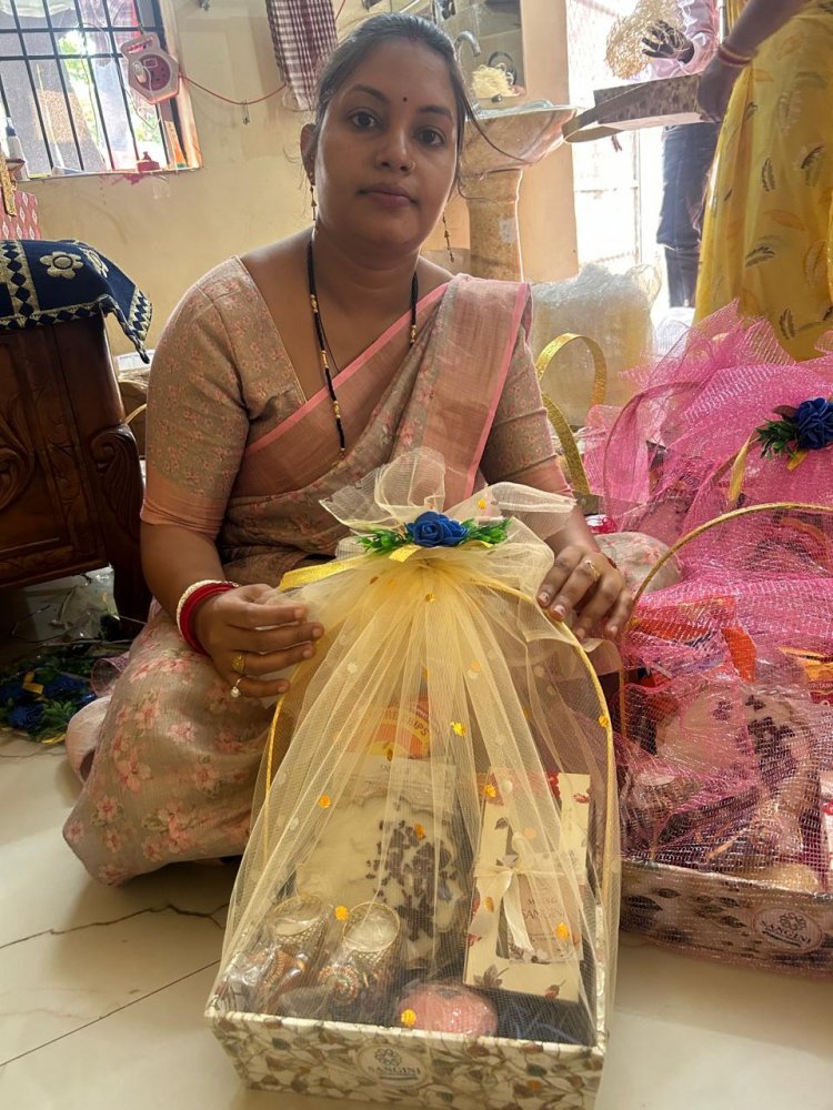 संगिनी के दिवाली उपहारों की धूम ,बिहान की दीदियों ने तैयार किए संगिनी ब्रांड के आकर्षक गिफ्ट हैम्पर