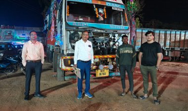 पत्थलगांव के उड़नदस्ता टीम ने 200 क्विंटल अवैध धान किया जप्त 