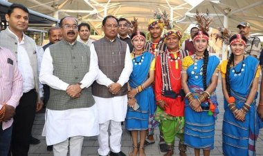 सरदार पटेल की 150वीं जयंती वर्ष पर आयोजित भारत पर्व में शामिल हुए छत्तीसगढ़ के मुख्यमंत्री