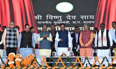 मुख्यमंत्री श्री विष्णुदेव साय ने 329 करोड़ रूपए से अधिक के विकास कार्यों का किया लोकार्पण-भूमिपूजन