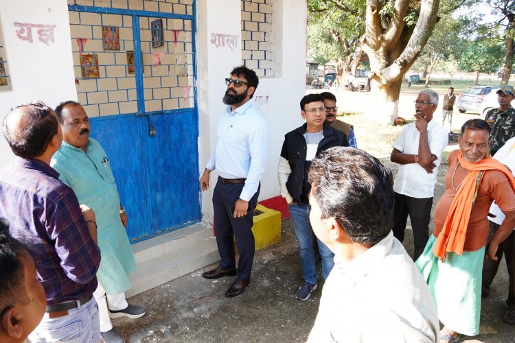 मुख्यमंत्री श्री विष्णुदेव साय के संभावित आगमन की तैयारी हेतु कलेक्टर ने किया यज्ञ नगर गोकुल धाम का निरीक्षण