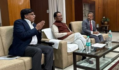 मुख्यमंत्री श्री विष्णु देव साय ने मध्यप्रदेश में नई सिंचाई तकनीक 'प्रेशर इरिगेशन नेटवर्क' की प्रस्तुति का किया अवलोकन