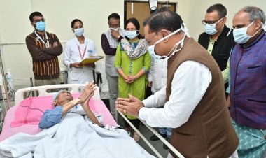 मुख्यमंत्री श्री विष्णुदेव साय ने ज्ञानपीठ पुरस्कार से सम्मानित साहित्यकार श्री विनोद कुमार शुक्ला के स्वास्थ्य लाभ की कामना की