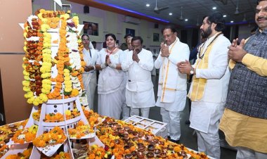 लालपुर धाम में गुरु घासीदास जयंती एवं तीन दिवसीय मेले में शामिल हुए मुख्यमंत्री श्री साय