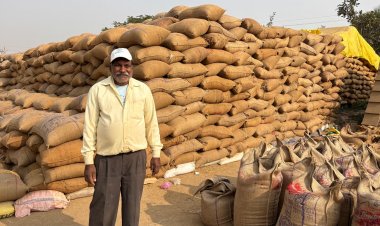 धान की बेहतर कीमत ने बढ़ाया किसान युगल का हौसला ,साढ़े सात एकड़ की खेती से संवर रहा परिवार का भविष्य