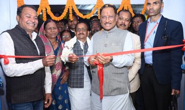 मुख्यमंत्री श्री विष्णुदेव साय ने फरसाबहार, कुनकुरी और मनोरा में पोषण पुनर्वास केंद्रों का किया शुभारंभ