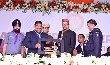 राज्यपाल श्री रमेन डेका ने प्रथम राष्ट्रीय रोवर-रेंजर जंबूरी का किया शुभारंभ