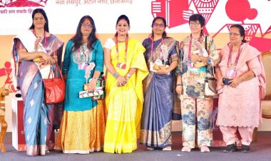 लाला जगदलपुरी मण्डप में समकालीन महिला लेखन पर सार्थक परिचर्चा