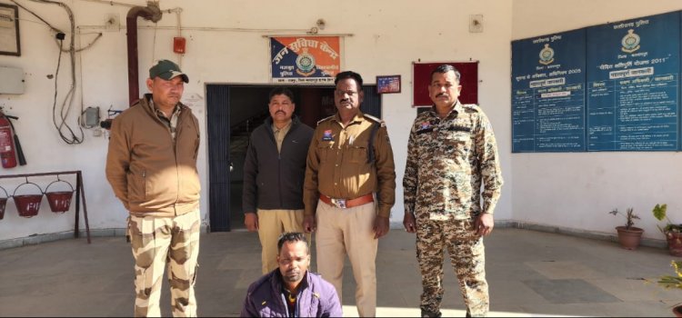 खेत से मटर तोड़ कर खाने वाले नाबालिक बच्चों को रस्सी से बांध कर मारपीट करने वाले आरोपी को राजपुर पुलिस ने किया गिरफ्तार , भेजा जेल 