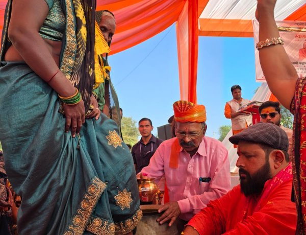 प्रबल प्रताप सिंह जूदेव ने चरण पखारकर 272 लोगों की कराई घर वापसी, महाशिवरात्रि पर हुआ हिन्दू महासंगम