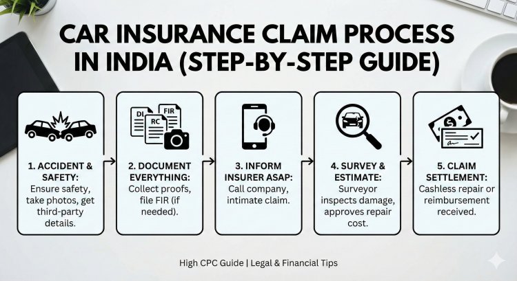 Car Insurance Claim Process in India: एक्सीडेंट होने पर इंश्योरेंस क्लेम कैसे लें?