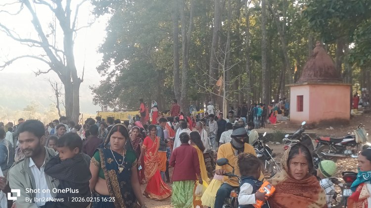 जशपुर: घने जंगलों के बीच बसे नन्हेसर शिवधाम में महाशिवरात्रि पर उमड़ा आस्था का अभूतपूर्व जनसैलाब,पुलिस की निगरानी में शांतिपूर्ण भक्तों ने किया जलाभिषेक