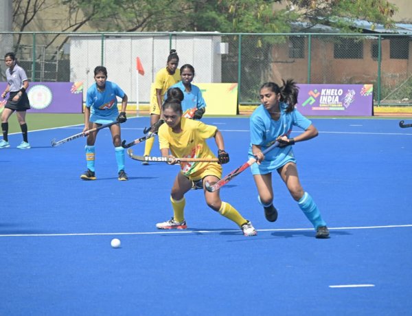खेलो इंडिया ट्राइबल गेम्स-2026 ,महिला हॉकी में मिजोरम और ओडिशा पहुँचे फाइनल में