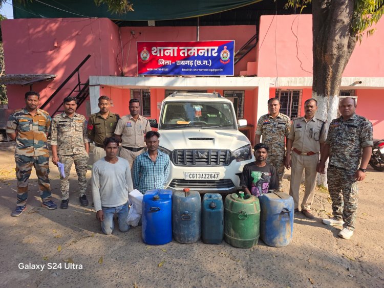 रायगढ़: रात में हाईवा से डीजल चोरी कर रहे थे तीन युवक… चालक के जागते ही मारपीट कर लूट, फिर पुलिस ने ऐसे दबोचा