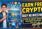 Top 5 Legit Ways to Earn Free Crypto Daily in 2026
