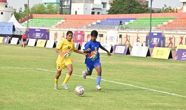 खेलो इंडिया ट्राइबल गेम्स-2026 ,महिला फुटबॉल: छत्तीसगढ़ और झारखंड फाइनल में