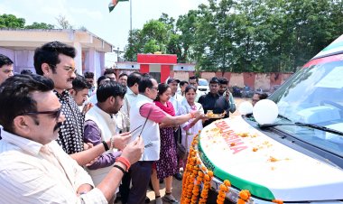 स्वास्थ्य सुविधाओं की विस्तार की दिशा में बड़ी पहल , जिले को मिलीं 23 संजीवनी 108 एम्बुलेंस