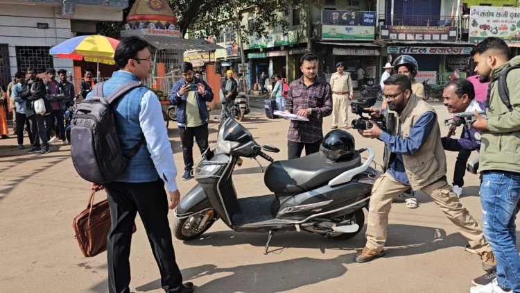 जशपुर में आज होगा “ख़ौफ़ - द डिजिटल वॉर” का भव्य विमोचन, साइबर अपराधों के खिलाफ जागरूकता का बड़ा अभियान