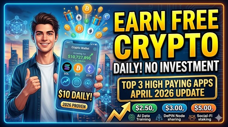 How I Earn $10 Daily in Free Crypto (Proof) | Best Crypto Earning Apps 2026
