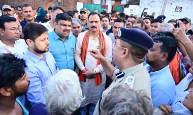 कुम्हारी थाना क्षेत्र अंतर्गत खपरी में गैस सिलेंडर ब्लास्ट की दर्दनाक घटना में एक ही परिवार के चार सदस्यों की मौत