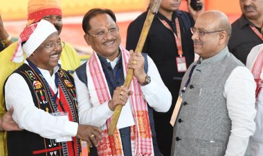 लाल किला मैदान से गूंजा जनजातीय गौरव का स्वर, राष्ट्रीय जनजाति समागम में बोले विष्णुदेव साय