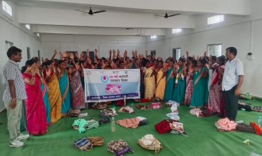 विश्व माहवारी स्वच्छता दिवस: कांसाबेल में स्व-सहायता समूह की महिलाओं के लिए जागरूकता कार्यशाला का आयोजन
