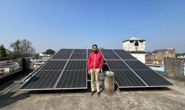 पीएम सूर्य घर मुफ्त बिजली योजना से प्रभाष कुमार जैन को बिजली बिल से मिल रही राहत 