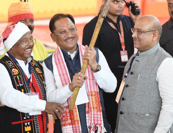 लाल किला मैदान से गूंजा जनजातीय गौरव का स्वर, राष्ट्रीय जनजाति समागम में बोले विष्णुदेव साय