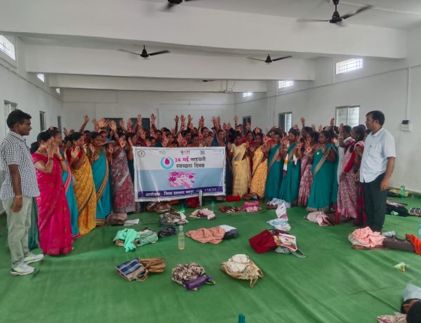 विश्व माहवारी स्वच्छता दिवस: कांसाबेल में स्व-सहायता समूह की महिलाओं के लिए जागरूकता कार्यशाला का आयोजन