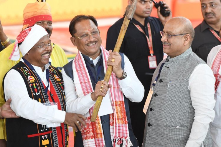 लाल किला मैदान से गूंजा जनजातीय गौरव का स्वर, राष्ट्रीय जनजाति समागम में बोले विष्णुदेव साय