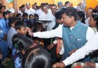 भानपुरी में हर्षोल्लास के साथ मनाया गया शाला प्रवेश उत्सव