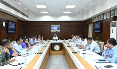 मुख्य सचिव श्री विकासशील ने सचिवों की ली उच्च स्तरीय बैठक