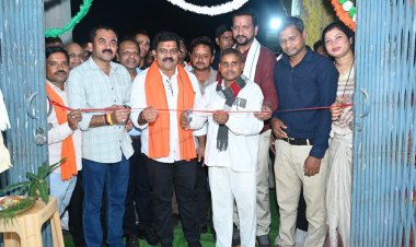 उप मुख्यमंत्री श्री विजय शर्मा ने देर शाम सहसपुर लोहारा के ग्रामीण अंचलों का किया दौरा
