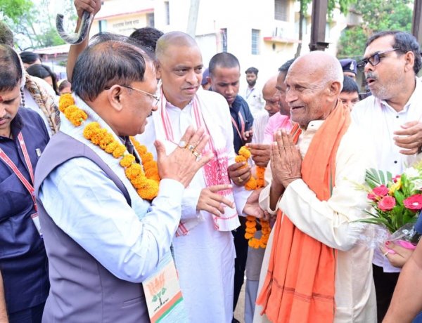 मानवता, करुणा और सेवा का सच्चा तीर्थ है भारतीय कुष्ठ निवारक संघ आश्रम : मुख्यमंत्री श्री विष्णु देव साय