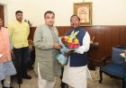 मंत्री रामविचार नेताम ने दिल्ली में केंद्रीय सड़क परिवहन मंत्री नितिन गडकरी से की मुलाकात, एनएच-343 पर 4-लेन बायपास की रखी मांग