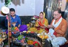 जशपुर: मुख्यमंत्री विष्णुदेव साय ने सावन सोमवार और नागपंचमी पर श्री फलेश्वरनाथ महादेव की पूजा-अर्चना की