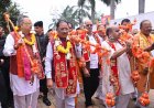 पवित्र श्रावण मास की भव्य कांवड़ यात्रा में शामिल हुए मुख्यमंत्री श्री साय