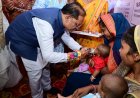 विष्णु भैया को बहनों ने बांधी राखी, मुख्यमंत्री ने उपहार देकर जताया स्नेह